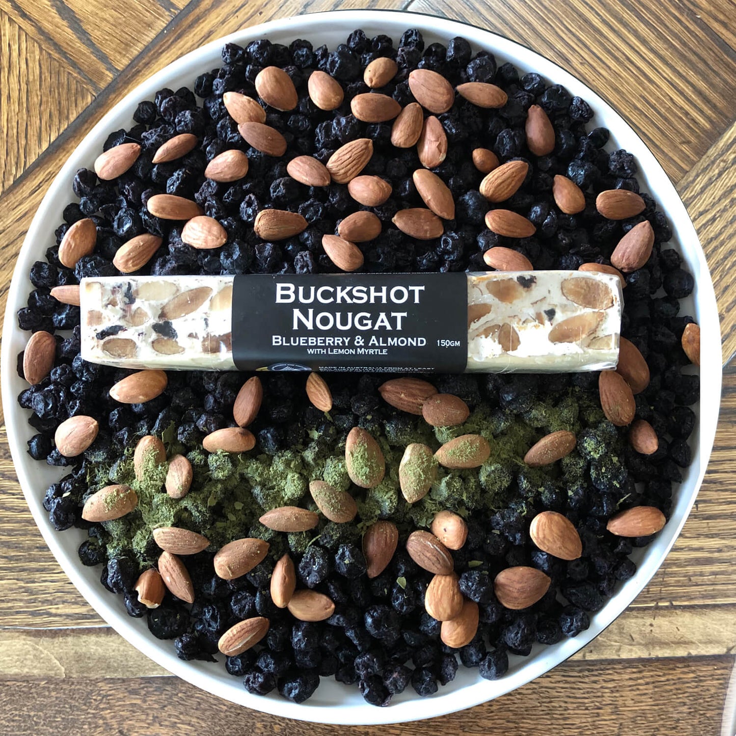 Buckshot Nougat Blueberry & Almond with Lemon Myrtle